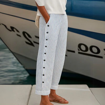 Sienna™ | Coastal Stripe Trousers