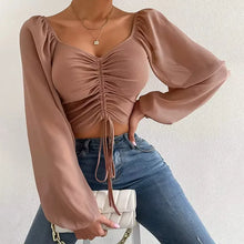 The Chelsea Ruched Blouse