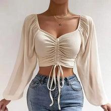 The Chelsea Ruched Blouse