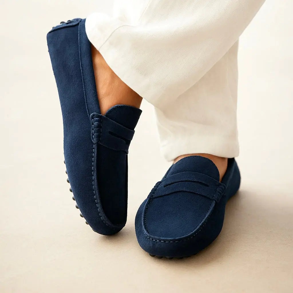 Suede Boat Loafers Empire Manchester