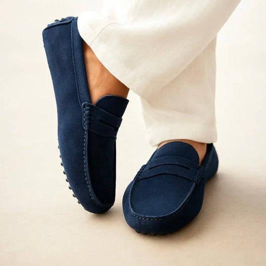 Suede Boat Loafers Empire Manchester