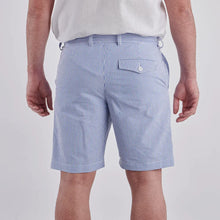 The Brighton™ Seersucker Shorts | Blue Stripe