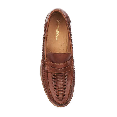 Penny Loafer - Basket Weave Tan