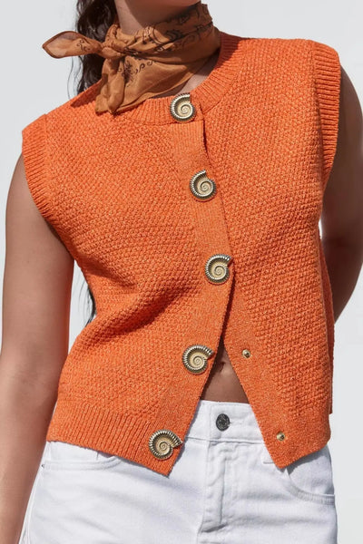 The Goldcrest Knit Vest