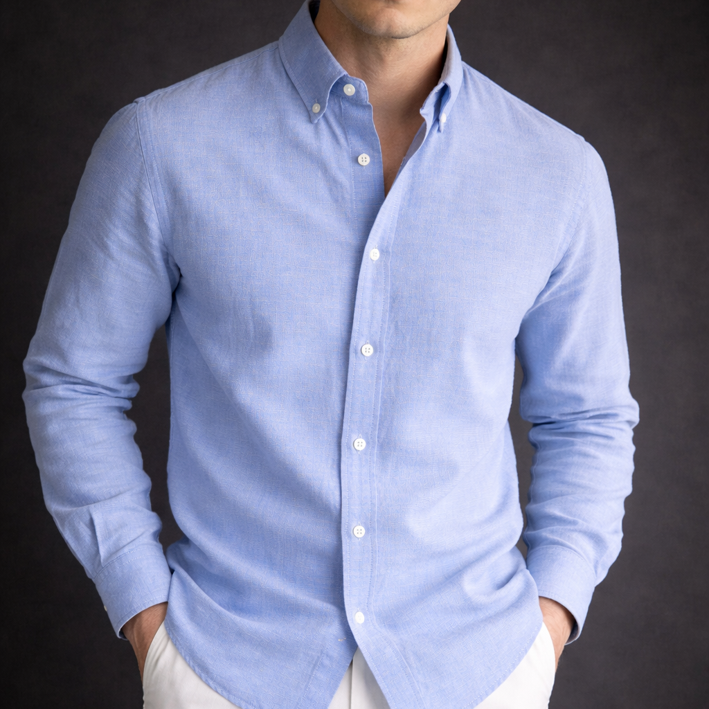 Maximilian Linen Button-Up
