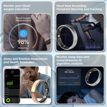 SIMSONLAB 2025 Smart Ring Bluetooth Oproep Hartslag Bloeddrukmeter 5 ATM Waterdichte Gezondheid Ring Mannen Vrouwen Voor Xiaomi Gift