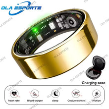 2026 Smart Ring Bloeddruk Hartslag Slaapmonitoring Smartring IP68 & 5ATM Waterdicht Multi-sportmodus Smartring Man Dames