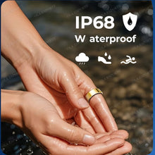 2026 Smart Ring Bloeddruk Hartslag Slaapmonitoring Smartring IP68 & 5ATM Waterdicht Multi-sportmodus Smartring Man Dames