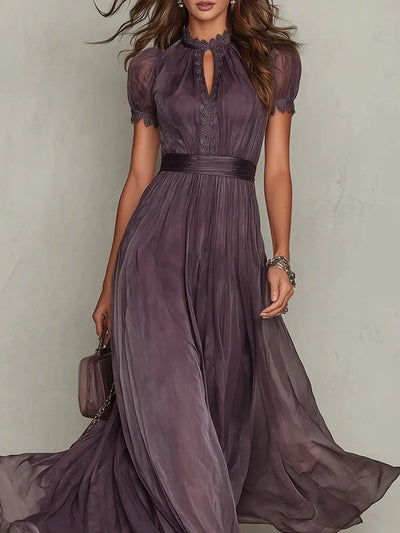 Arabella™ | Vintage Chiffon Maxi Dress