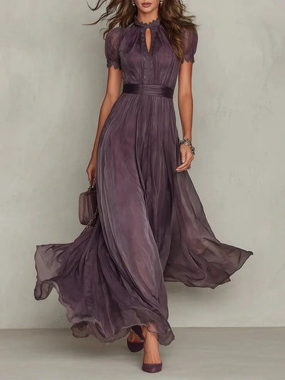 Arabella™ | Vintage Chiffon Maxi Dress