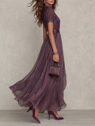Arabella™ | Vintage Chiffon Maxi Dress