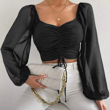 The Chelsea Ruched Blouse