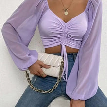 The Chelsea Ruched Blouse