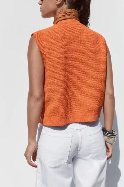 The Goldcrest Knit Vest